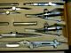 Antique Theodore Alteneder & Son 11 Pc Drafting Set Complete Leather Case C 1915 Engineering photo 4