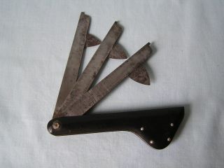 Early 18th Century 3 Blade Bleeding Fleam photo