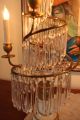 Stunning Pair Of Antique Art Nouveau French Bronze Girandoles Vintage Lamps Lamps photo 4
