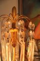 Stunning Pair Of Antique Art Nouveau French Bronze Girandoles Vintage Lamps Lamps photo 5