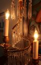 Stunning Pair Of Antique Art Nouveau French Bronze Girandoles Vintage Lamps Lamps photo 6