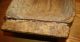 Antique Country Primitive Wooden Dough Bowl,  Large 19th Century Carved Trencher Primitives photo 7