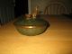 Rare Antique Carl Sorenson Arts & Crafts Bronze Bowl With Ducks On Lid - Green Metalware photo 3