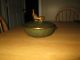 Rare Antique Carl Sorenson Arts & Crafts Bronze Bowl With Ducks On Lid - Green Metalware photo 5