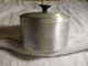 Collectible Tin Grease Holder From Estate Very Old And Peice Metalware photo 1