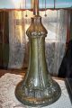 Anitque Parlor Lamp / Classique Arts & Crafts Era / 8 Panel Glass Shade Lamps photo 3