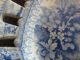Early Worcester Blue And White Transferware Platter Platters & Trays photo 4