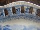 Early Worcester Blue And White Transferware Platter Platters & Trays photo 7