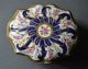 Large Sevres? French 19th Century Gilt Polychrome Porcelain Box Brass Flowers Boxes photo 4