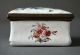 Spectacular 18th Century German? French? Box Flowers Enamel On Copper Other photo 2