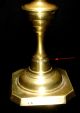 Antique English Brass Beehive & Diamond Push Up Candlestick Prince Style 19th C. Metalware photo 6