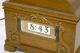 Rare Large Antique Pennwood Adler - Royal Spin Start Clock Rolling Number Cubes Clocks photo 8