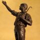 Antique Japy Bronzed French Spelter Statue C1860s. Uncategorized photo 3
