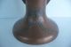 Antique Arts & Crafts Heintz Sterling Overlay On Bronze Handled Trophy Vase Metalware photo 3