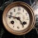 Antique French Japy Bronze & Green Marble Clock C1860s Clocks photo 3