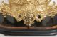 Over 100 Yrs Old Antique French Gilded Metal Figural Clock - Crossroads Clocks photo 4
