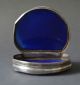 Refined Early 18th Century Blue Brown Porphyry Solid Silver Hard Stone Box Other photo 7