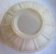 Vintage Aladdin 501 Glass Lamp Shade ~~ White & Clear Glass Lamps photo 2