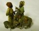 Rare Franz Bergmann Cold Painted Vienna Bronze Miniature Arab Donkey Traders Metalware photo 7
