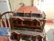 Antique Victorian Bird Cage - 3 Floors Tall - Wood W/ Swinging Doors Nr Other photo 5