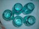 9 Ball Perfect Mason Blue Quart Jars - Wedding Lot Jars photo 3