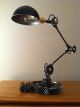 Vintage Industrial Desk Lamp - Machine Age Task Light - Cast Iron - Steampunk Lamps photo 1