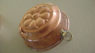 Copper Food Mold From Sweden Hand Crafted 5 