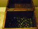 Old Vintage Wood Storage Box With Latch Boxes photo 3