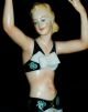 Antique German Dresden Lace Art Deco Lady Exotic Dancer Porcelain Figurine Figurines photo 1