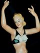 Antique German Dresden Lace Art Deco Lady Exotic Dancer Porcelain Figurine Figurines photo 4