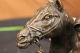 Wonderful Pure Bronze Horse And Jockey Racehorse Statue Sculpture On Marble Base Metalware photo 3