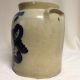 Antique Stoneware: 2gal.  Jar W/ Cobalt,  N.  White & Co.  (ny),  Ca.  1870,  Reserve Crocks photo 1