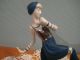 Antique Porcelain Wien Vienna Vienne Lady Dancer Figurine Art Deco Figurines photo 7