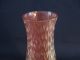 Two Loetz Type Iridescent Vases One Red And One Purple In Color Ca - 1900 Vases photo 1