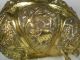Antique Silver Gilt Metal Figural Fish Footed Bowl 125grams Metalware photo 2