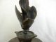 Antique French Bronze Candlestick,  Later 19th Century,  Art Nouveau Style. Metalware photo 8