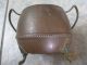 @@antique Copper Tea Coffee Pot Cream Sugar Hammered Ornate Set Kettle Brass Metalware photo 5