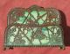 Tiffany Studios Double Letter Holder,  Grapevine Pattern,  Arts And Crafts Period Metalware photo 3