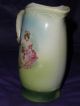 Antique Victorian Cream Pitcher Made In Made In Czecho - Slovakia 60+ Yrs Old Euc Pitchers photo 2