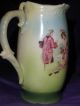 Antique Victorian Cream Pitcher Made In Made In Czecho - Slovakia 60+ Yrs Old Euc Pitchers photo 5