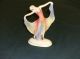 Vintage Art Deco Porcelain Dancing Lady Figurine E.  K.  Germany Figurines photo 1