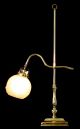 High Quality German Vintage Art Deco Desk Lamp,  Brass,  Completely Restored Lamps photo 3