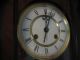 Antique Walnut Wall Clock - Marked Cb From The Black Forrest - Germany Clocks photo 9
