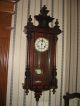 Antique Walnut Wall Clock - Marked Cb From The Black Forrest - Germany Clocks photo 4