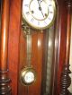 Antique Walnut Wall Clock - Marked Cb From The Black Forrest - Germany Clocks photo 5