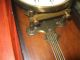 Antique Walnut Wall Clock - Marked Cb From The Black Forrest - Germany Clocks photo 7
