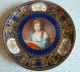 Antique Sevres 1771 Portrait Plate - Noble Woman - Raised Gold Plates & Chargers photo 9