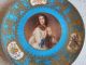 Antique Sevres 1771 Portrait Plate - Noble Woman - Raised Gold Plates & Chargers photo 1