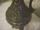 Vtg.  Italian Florentine Brass Pitcher - Vase Metalware photo 3
