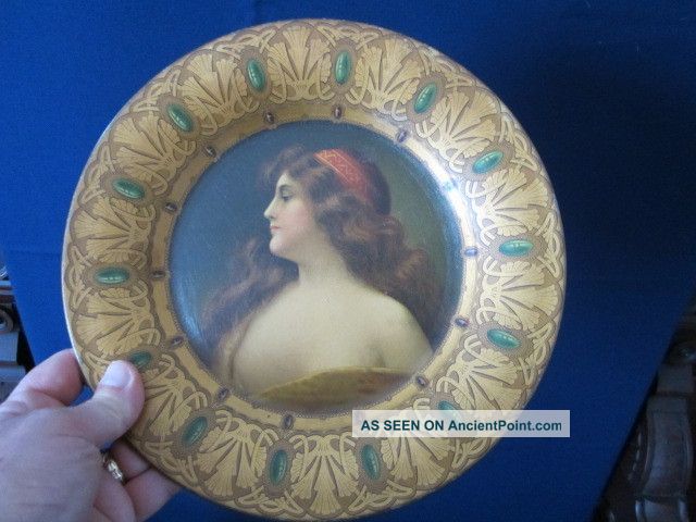 Early 1900s Vienna Art Advertising Tin Plate - Majestic Stoves Nr Metalware photo